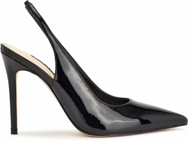 (取寄) ナインウエスト レディース フェザー Nine West women Nine West Feather Black Patentの通販は