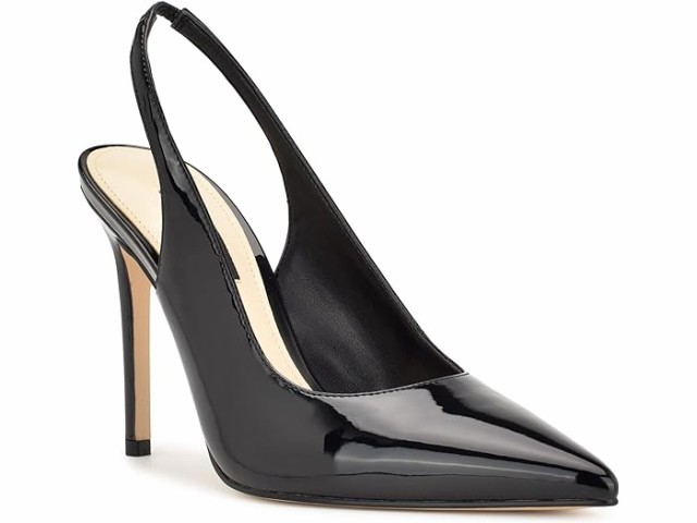 (取寄) ナインウエスト レディース フェザー Nine West women Nine West Feather Black Patentの通販は