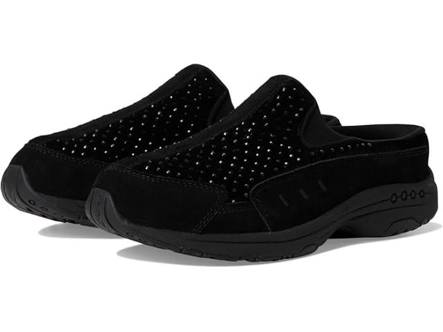 (取寄) イージースピリット レディース  Easy Spirit women Traveltime762 Black Suede/Black Velvet