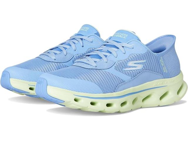 (取寄) スケッチャーズ パフォーマンス レディース ゴー ウォーク グライド ステップ 2.0 ベラー ハンズ フリー スリップ-インス SKECHERS Performance women Go Walk Glide Step 2.0 Belah Hands Free Slip-Ins Blue/Lime