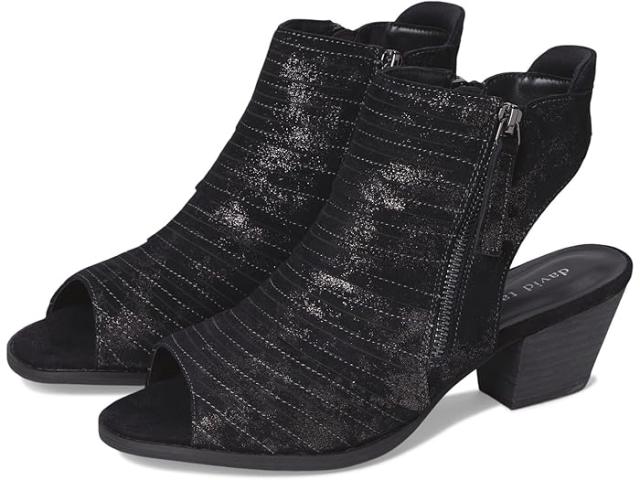 (取寄) デビッドテイト レディース  David Tate women David Tate Sideview Metallic Blackの通販は