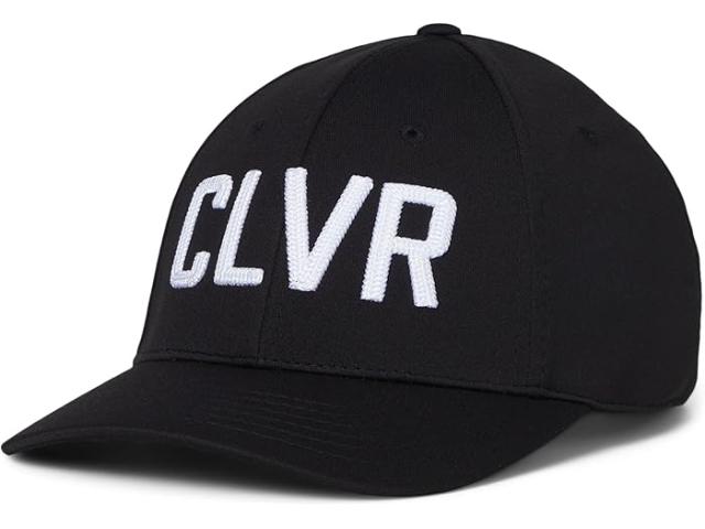 (取寄) ブラッククローバー 2 ハット Black Clover Clvr 2 Hat Black Hat/White Chain Stitch Embroidery
