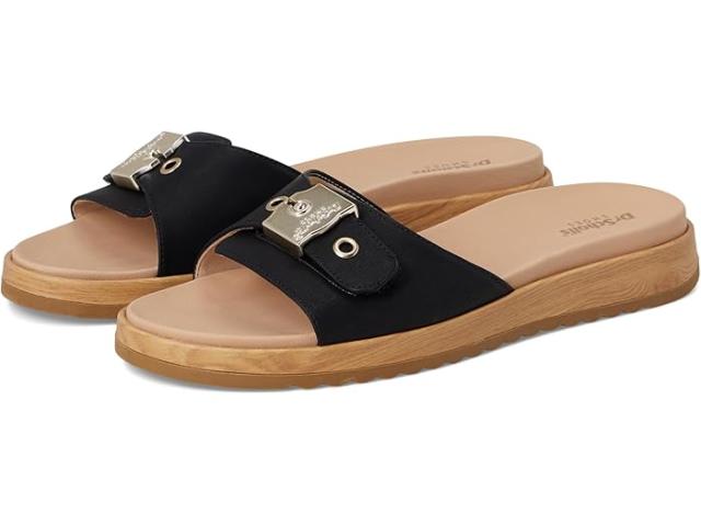 (取寄) ドクターショール レディース アイコン ナウ Dr. Scholl's women Icon Now Black Faux Leather