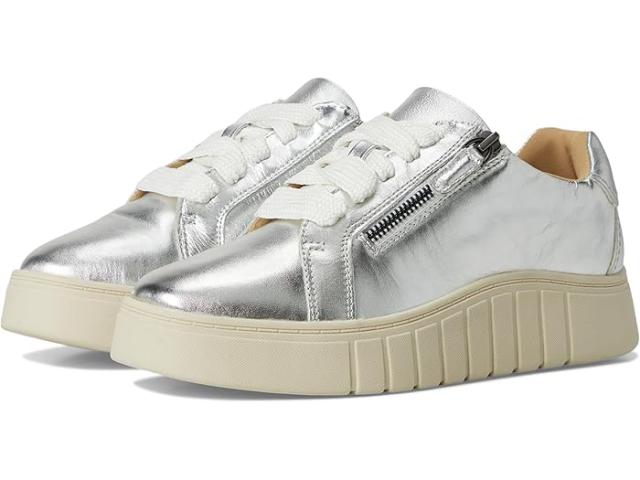 (取寄) クラークス レディース ジョイ Clarks women Mykah Joy Silver Leather