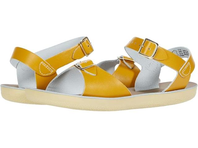 (取寄) ソルト ウォーター サンダル バイ ホイ シューズ ガールズ サン-サン - サーファー (インファント/トドラー/リトル キッド) Salt Water Sandal by Hoy Shoes girls Salt Water Sandal by Hoy Shoes Sun-San - Surfer (Infant/Toddler/Little Kid) Mustardの通販は