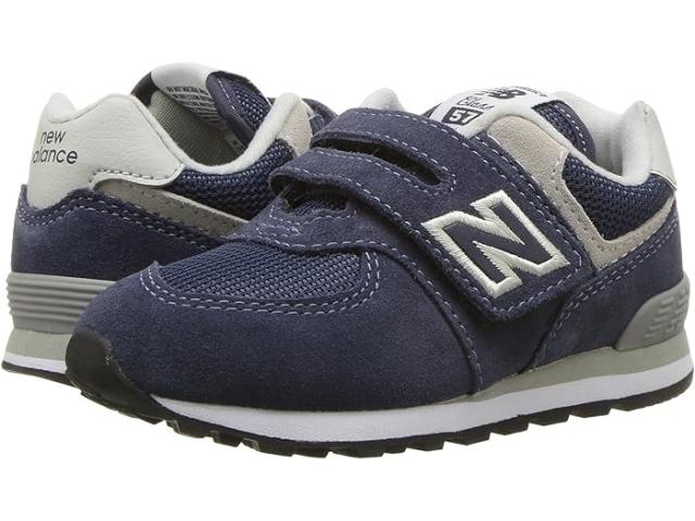 (取寄) ニューバランス キッズ ボーイズ KX574v1I (インファント/トドラー) New Balance Kids boys New Balance Kids KX574v1I (Infant/Toddler) Navy/Greyの通販は