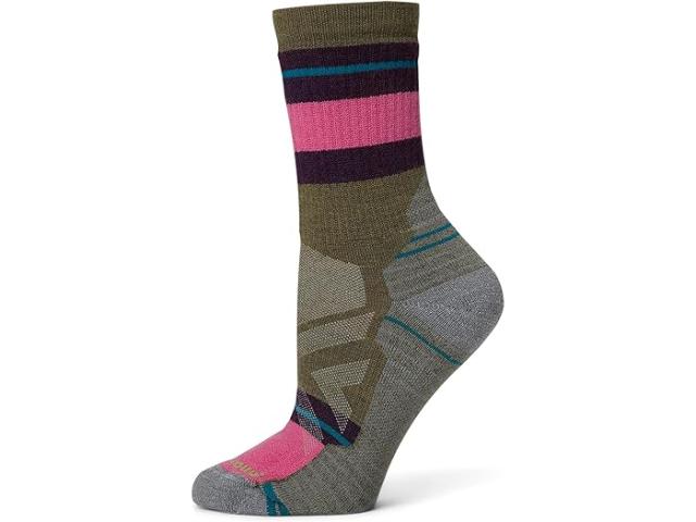 (取寄) スマートウール レディース ハイク フル クッション サターンスフィア クルー ソックス Smartwool women Hike Full Cushion Saturnsphere Crew Socks Winter Moss
