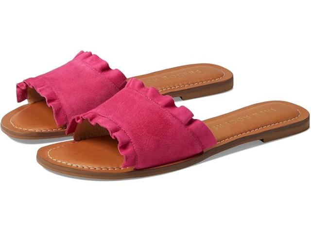 (取寄) ジャック ロジャース レディース ロージー ラッフル スライド Jack Rogers women Rosie Ruffle Slide Magenta