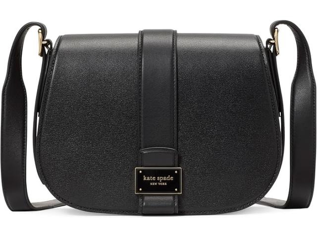 (取寄) ケイトスペード レディース ヌーヴォー サドル バッグ Kate Spade New York women Nouveau Saddle Bag Black