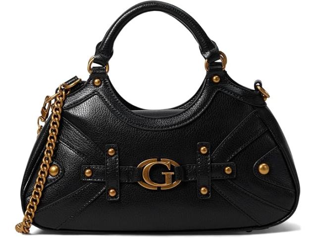 (取寄) ゲス レディース スモール サッチェル GUESS women GUESS Mintha Small Satchel Blackの通販は 20,951円