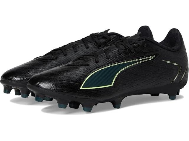 (取寄) プーマ メンズ ウルトラ 6 プレイ アーティフィシャル グランド サッカー クリーツ PUMA men Ultra 6 Play Firm, Artificial Ground Soccer Cleats Black/Fizzy Light/Green Terrain