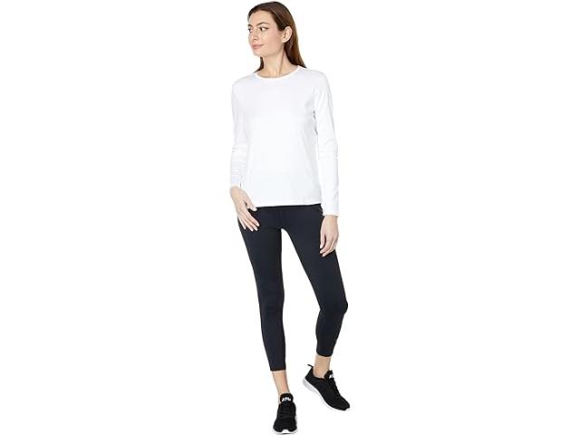 (取寄) エルエルビーン レディース ピマ クルー ネック ロング スリーブ L.L.Bean women L.L.Bean Pima Crew Neck Long Sleeve White