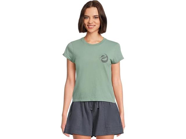 (取寄) ソルティ クルー レディース フィッシン ヤン モダン ティー Salty Crew women Fishin Yang Modern Tee Sage