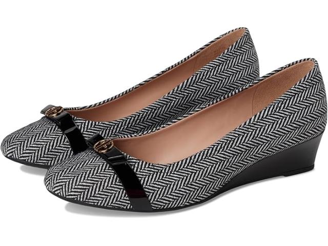 (取寄) コールハーン レディース マルタ ウェッジ 40 ウム Cole Haan women Malta Wedge 40 Mm Herringbone Textured