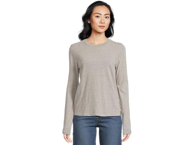 (取寄) マイケル スターズ レディース クラリッサ ロング スリーブ ティー Michael Stars women Clarissa Long Sleeve Tee Black 取寄) マイケル スターズ レディース クラリッサ ロング