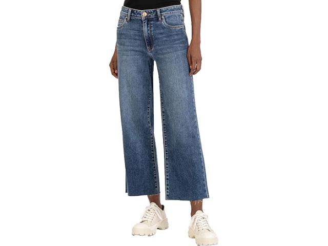 (取寄) カット フロム ザ クロス レディース シャーロット ハイライズ キュロット イン コメンダトリー KUT from the Kloth women KUT from the Kloth Charlotte High-Rise Culottes in Commendatory Commendatory