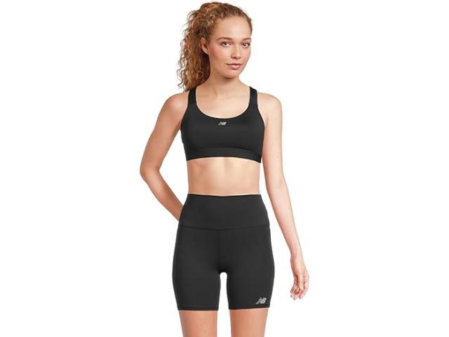 (取寄) ニューバランス レディース エッセンシャル トレイン ブラ New Balance women Essential Train Bra Black