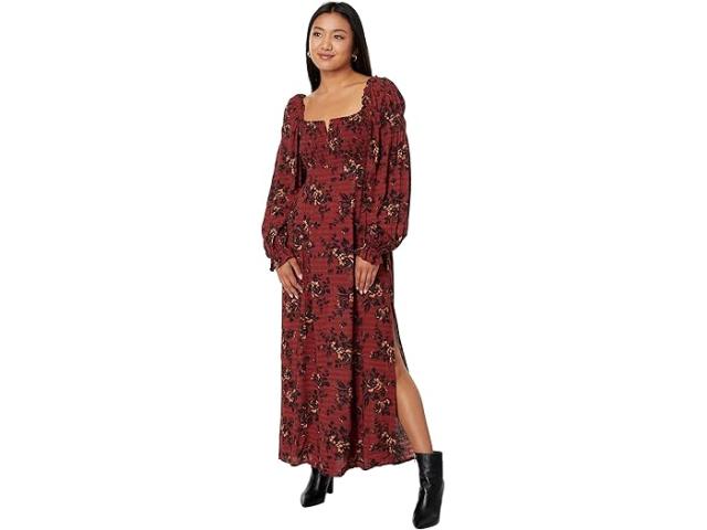 (取寄) フリーピープル レディース ジェイムズ ミディ Free People women Free People Jaymes Midi Burgundy Comboの通販は 27,710円