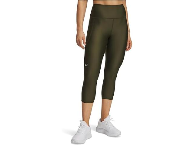 (取寄) アンダーアーマー レディース アーマー Under Armour women Armour Hi-capri Expedition Green/White