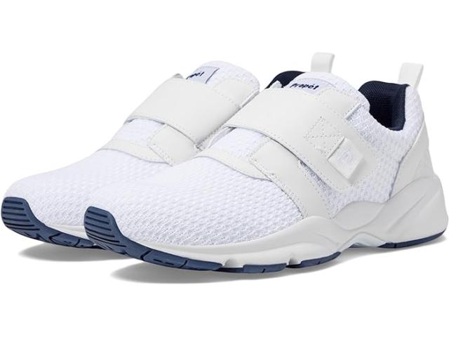 (取寄) プロペット メンズ スタビリティー X ストラップ Propet men Propet Stability X Strap White/Navy
