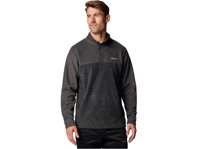 (取寄) コロンビア メンズ スティーンズ マウンテン ハーフ スナップ リ Columbia men Columbia Steens Mountain Half Snap II Charcoal Heather/Shark