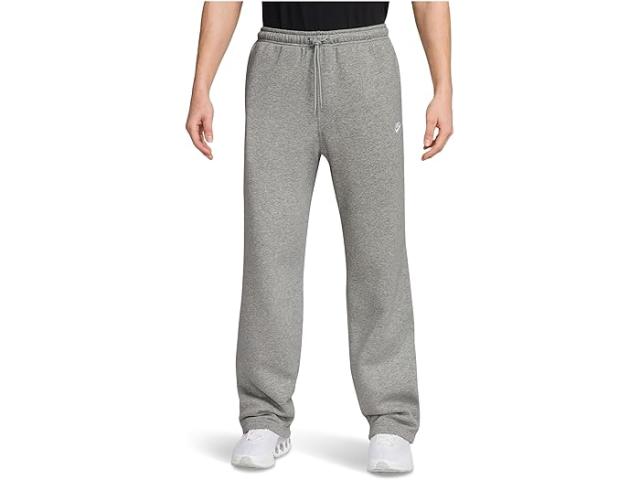 (取寄) ナイキ メンズ スポーツウェア クラブ フリース バンジー パンツ Nike men Sportswear Club Fleece Bungee Pants Dark Grey Heather/Light Smoke Grey/White