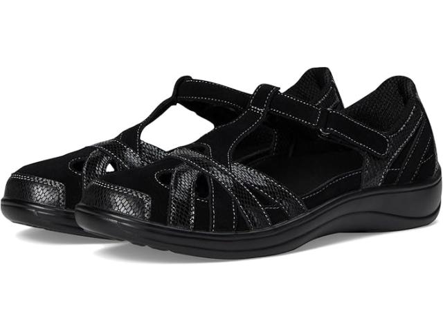 (取寄) オルソフィート レディース ユノ Orthofeet women Juno Black