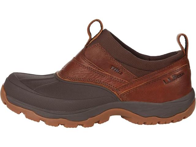 (取寄) エルエルビーン メンズ ストーム チェイサー スリッポン 5 レザー L.L.Bean men Storm Chaser Slip On 5 Leather Oakwood