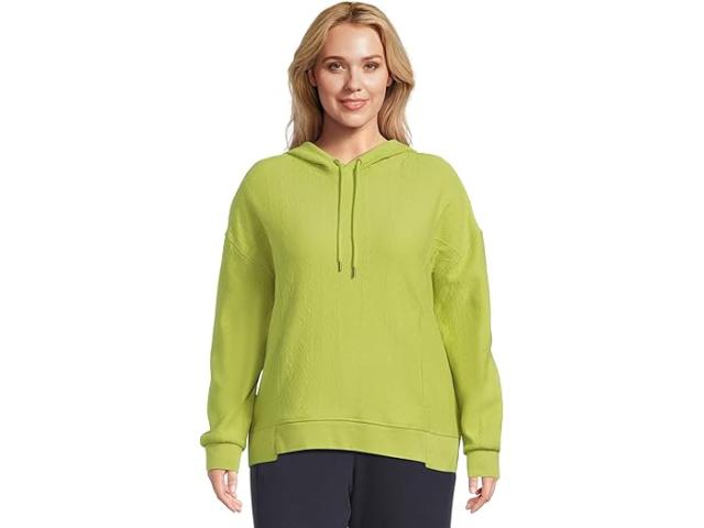 (取寄) モッドオードック レディース ロング スリーブ キルテッド オーバーサイズ パーカー Mod-o-doc women Long Sleeve Quilted Oversized Hoodie Lemon Lime