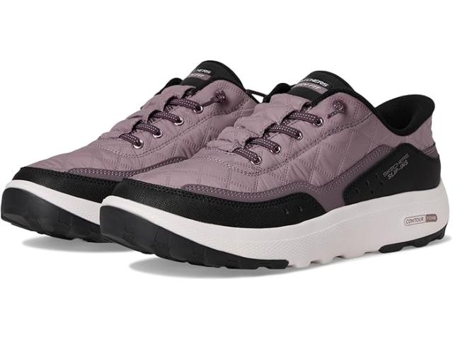 (取寄) スケッチャーズ レディース アーバン エクスプロア ハンズ フリー スリップ-インス SKECHERS women Urban Explore Hands Free Slip-Ins Purle/Black