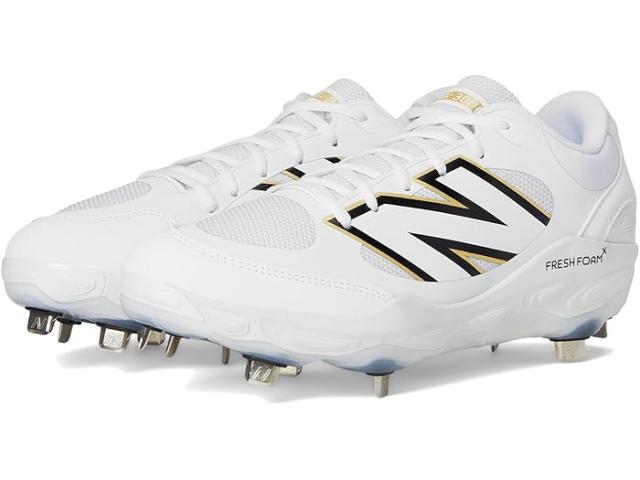 (取寄) ニューバランス メンズ フレッシュ フォーム X ベースボール クリーツ New Balance men Fresh Foam X 3000v7 Baseball Cleats White/Black