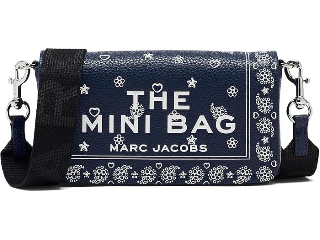 (取寄) マークジェイコブス レディース ザ バンダナ ミニ バッグ Marc Jacobs women The Bandana Mini Bag Navy Multi