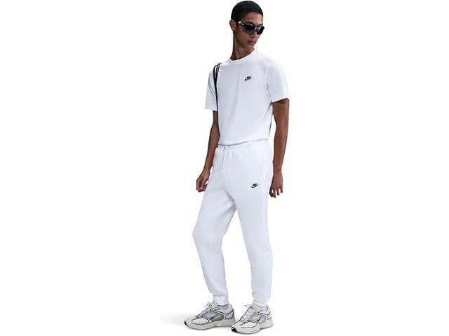(取寄) ナイキ メンズ クラブ フリース ジョガーズ Nike men Club Fleece Joggers White/White/Black