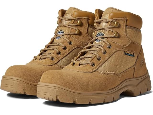 (取寄) スケッチャーズ ワーク メンズ ワスカナ - コンプ トゥ SKECHERS Work men SKECHERS Work Wascana - Comp Toe Coyote Brownの通販は