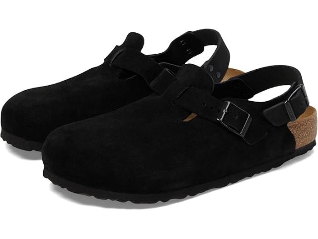 (取寄) ビルケンシュトック トキオ - スエード Birkenstock Birkenstock Tokio - Suede Blackの通販は