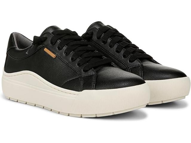 (取寄) ドクターショール レディース タイム オフ ゴー スリッポン Dr. Scholl's women Time Off Go Slip-ons Black Faux Leather