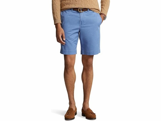 (取寄) ラルフローレン メンズ クラシック フィット ストレッチ チノ ショート Polo Ralph Lauren men Polo Ralph Lauren Classic Fit Stretch Chino Short Nimes Blueの通販は
