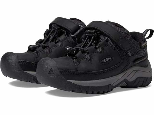 (取寄) キーン キッズ キッズ ターギー ロウ Wp (トドラー/リトル キッド) KEEN Kids kids KEEN Kids Targhee Low WP (Toddler/Little Kid) Black/Steel Greyの通販は