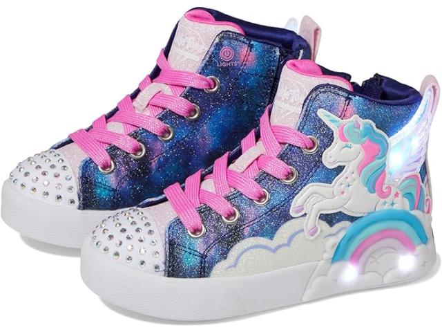 (取寄) スケッチャーズ キッズ ガールズ トゥインクル マジック (リトル キッド) SKECHERS KIDS girls SKECHERS KIDS Twinkle Magic (Little Kid) Navy/Multiの通販は 17,130円