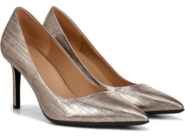 (取寄) ナチュラライザー レディース アンナ Naturalizer women Anna Graphite Pewter Leather