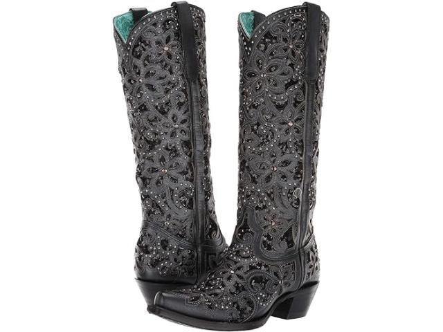 (取寄) コーラル ブーツ レディース A3589 Corral Boots women Corral Boots A3589 Black