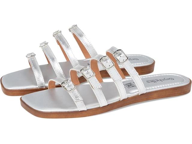 (取寄) セイシェル レディース パースエイション メタリック レザー Seychelles women Persuasion llic Leather Silver