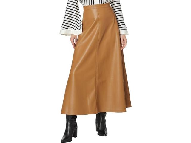 (取寄) ヴィンスカムート レディース センター シーム マキシ スカート ウィズ トップス Vince Camuto women Center Seam Maxi Skirt With Tops Desert Camelの通販は