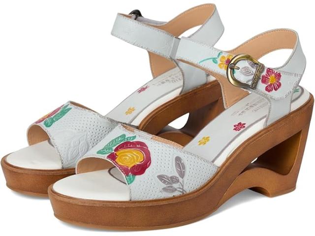 (取寄) ラルティストバイスプリングステップ レディース  L'Artiste by Spring Step women Coolchic White Multi