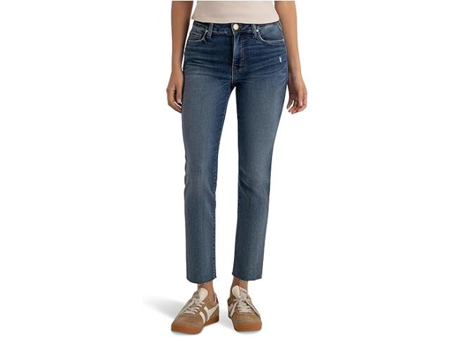 (取寄) カット フロム ザ クロス レディース リース ハイライズ ファブ AB アンクル ストレート ロー ヘム KUT from the Kloth women Reese High-rise Fab Ab Ankle Straight Raw Hem Intuition