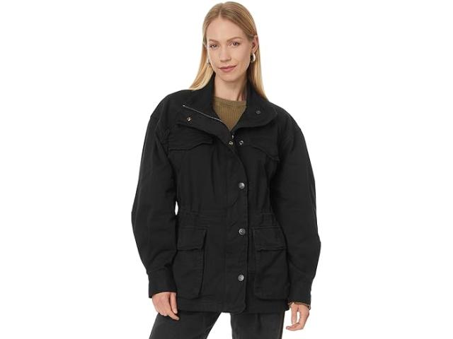 (取寄) フリーピープル レディース アーリヤ ユーティリティ ジャケット Free People women Arya Utility Jacket Black