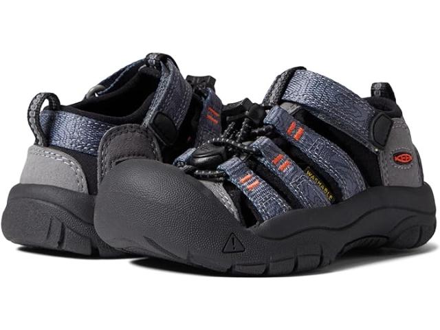 (取寄) キーン キッズ ガールズ ニューポート エイチツー (トドラー/リトル キッド/ビッグ キッド) KEEN Kids girls KEEN Kids Newport H2 (Toddler/Little Kid/Big Kid) Steel Grey/Blackの通販は 13,148円