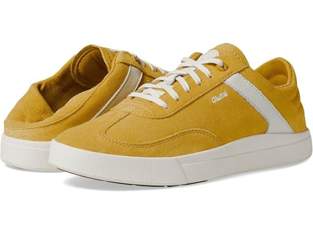(取寄) オルカイ レディース  OluKai women OluKai Ha‘Upu Mustard/Off-Whiteの通販は