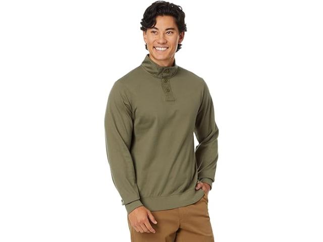 (取寄) エルエルビーン メンズ ビンテージ ソフト ラグビー モックネック L.L.Bean men L.L.Bean Vintage Soft Rugby Mockneck Dusty Oliveの通販は