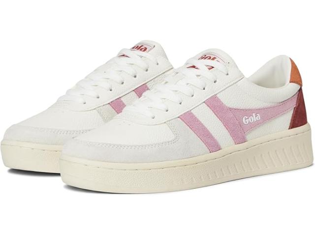 (取寄) ゴーラ レディース グランドスラム トライデント Gola women Grandslam Trident White/Candy/Moody Orange